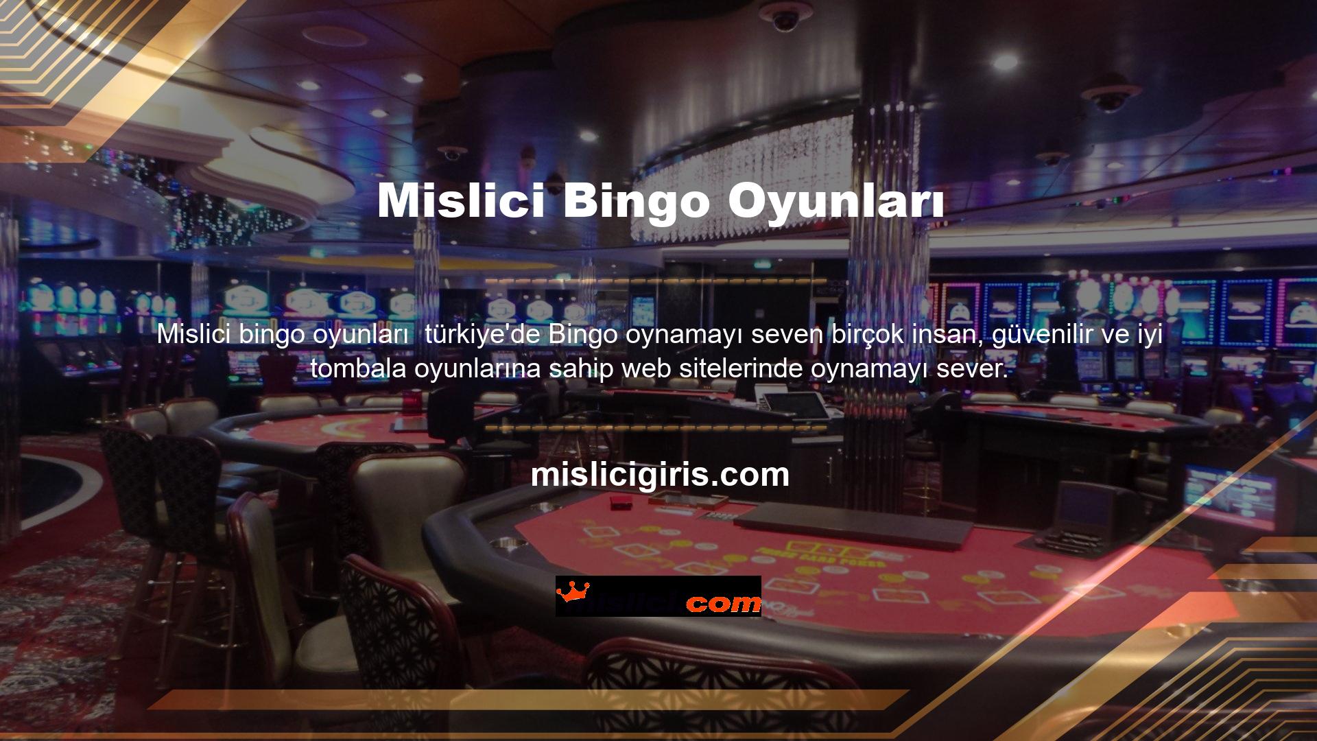 Bu, en keyifli bingo anları için sizinle birlikte giriş yapmak için Mislici mevcut oturum açma adresidir